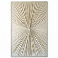 Wanddecoratie BEIGE 80x120CM