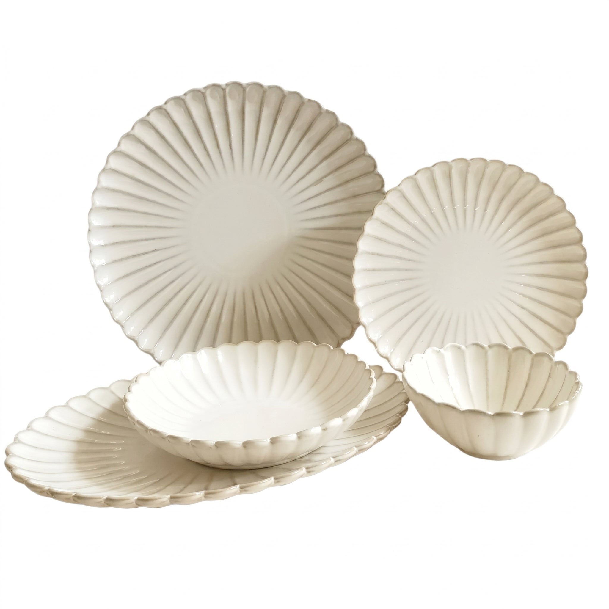 Bricard paris dinner set | beige 25-delig