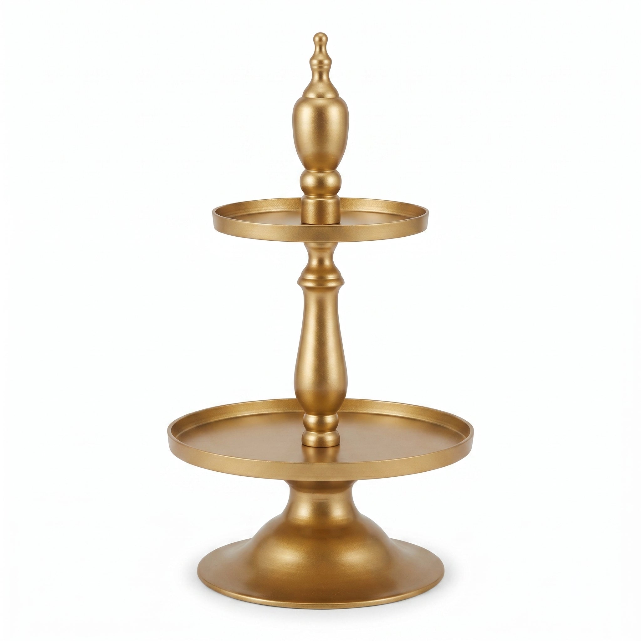 Tweelaagse etagère colmore gold