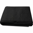 Plaid black Matt velvet 280×260 cm