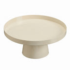 Plateau Op Voet Beige