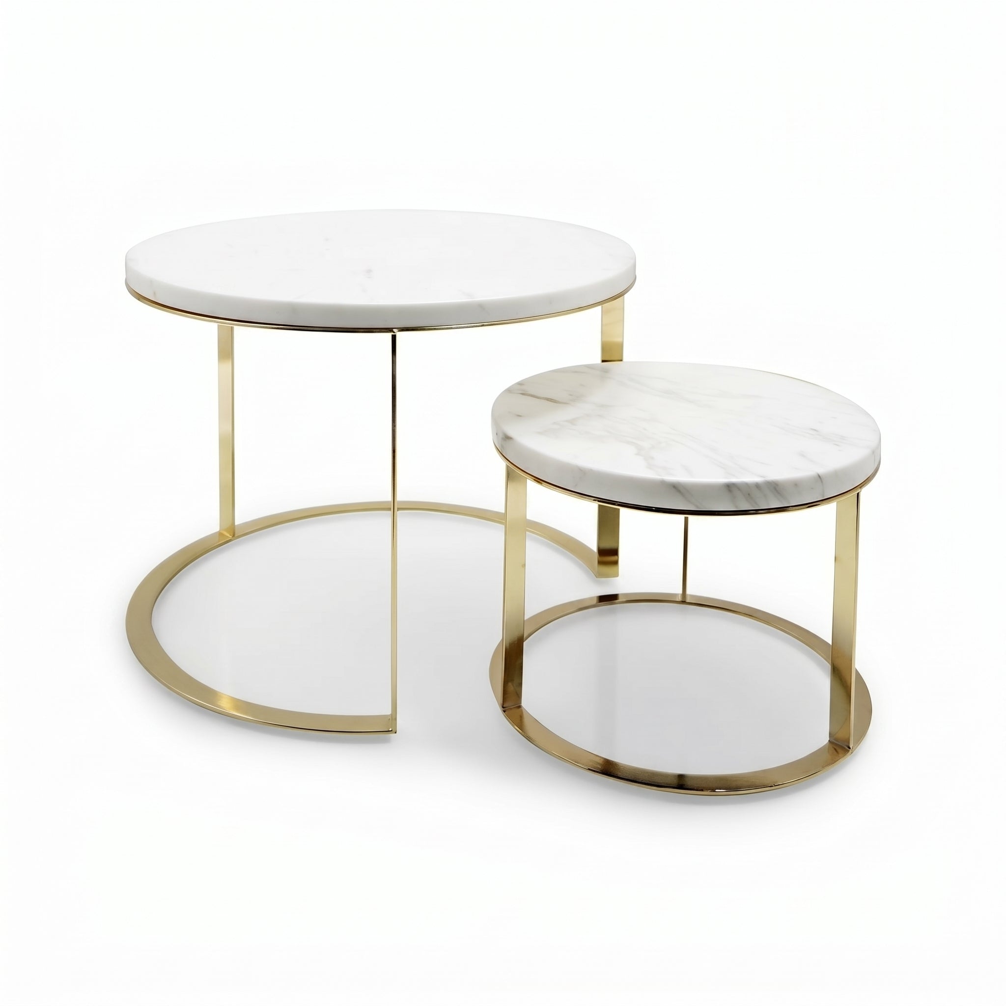 FUGURATO ELEGANCE PLATEAU SET 20/14 | MARMER – GOUD 2-DELIG