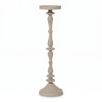 Candle holder ALU RAW/SAND 13x13x47