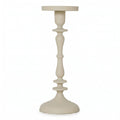Candle holder ALU RAW/SAND 13x13x47